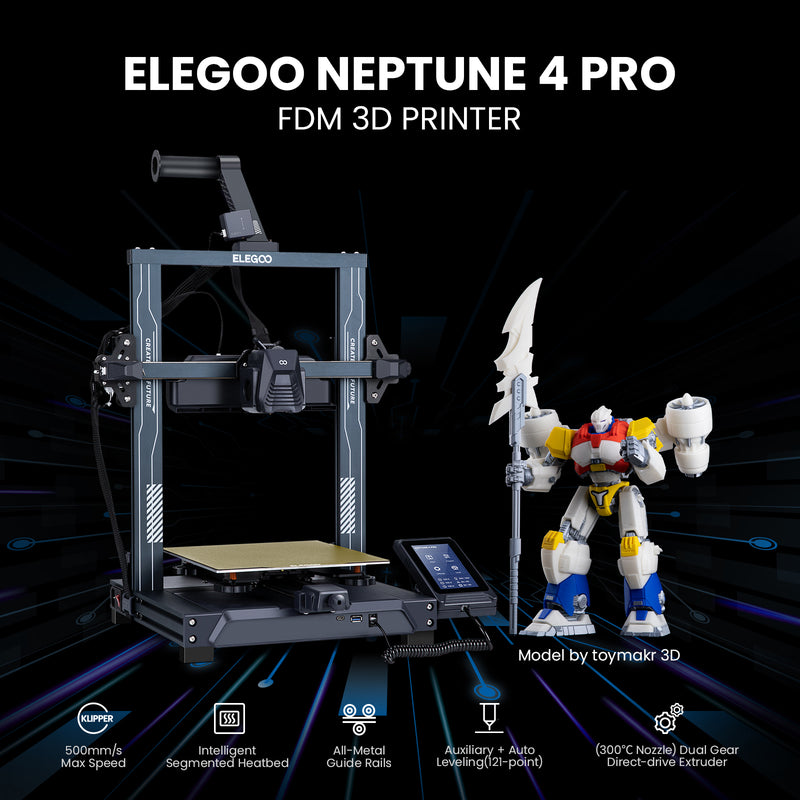 Elegoo Neptune 4 PRO Imprimante 3D