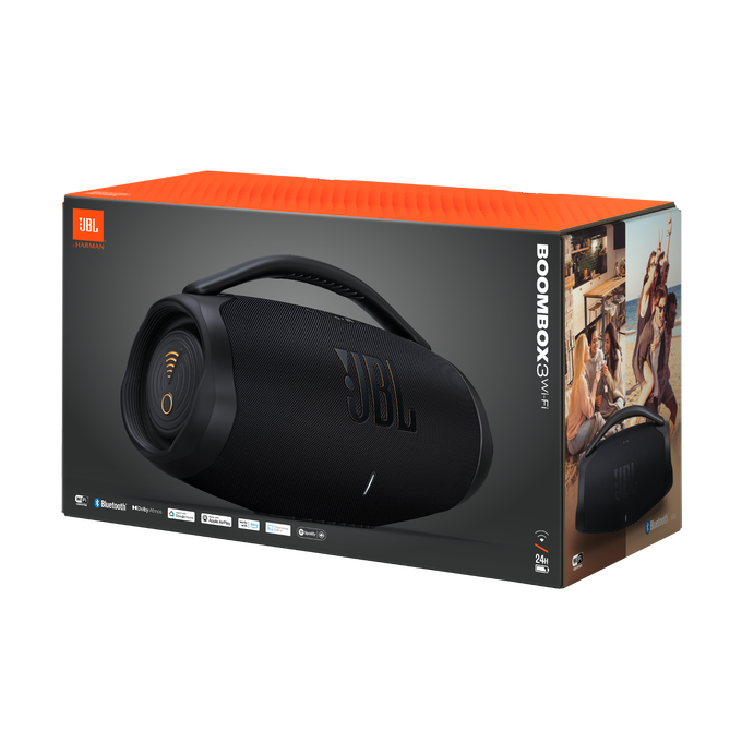 JBL Enceinte BOOMBOX 3 WIFI Noire