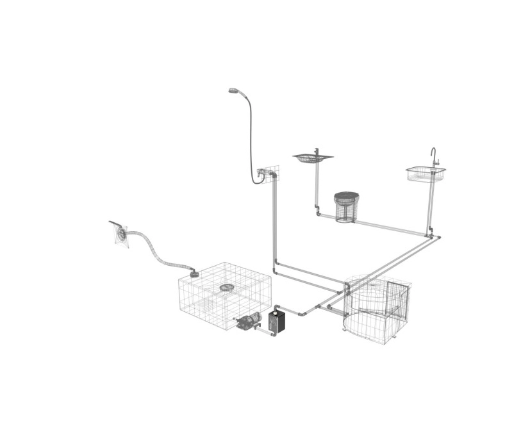 Antarion Dispositif de désinfection de l'eau par LED UV- WM AQUATEC