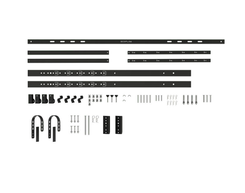 EcoFlow verstelbare grond- en hangende zonne-ondersteuning