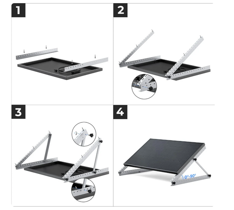 EcoFlow 28 inch (71 cm) Adjustable Solar Mount