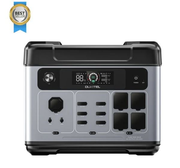 Oukitel P2001E Plus - Station Electrique Portable - 2400W / 2048Wh