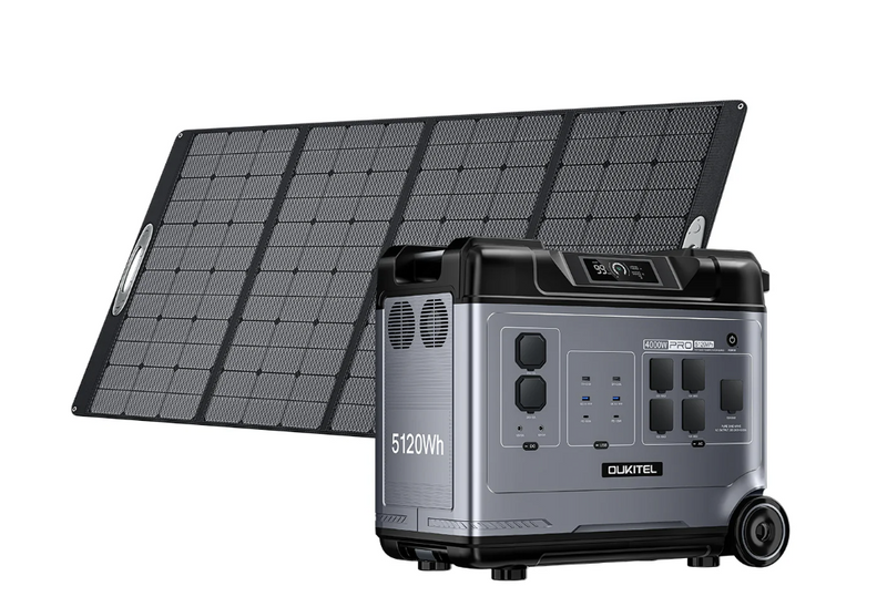 OUKITEL Abearl P5000 Pro - Draagbaar energiestation en zonnegenerator 4000W/5120Wh 