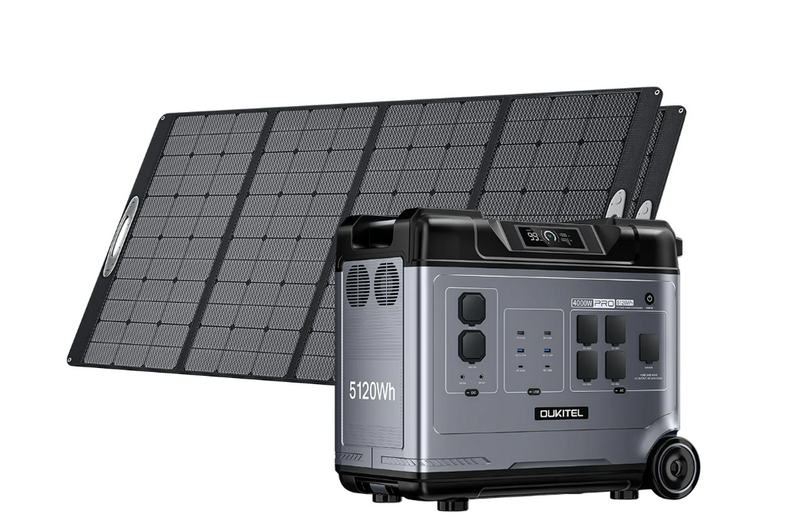 OUKITEL Abearl P5000 Pro - Draagbaar energiestation en zonnegenerator 4000W/5120Wh 