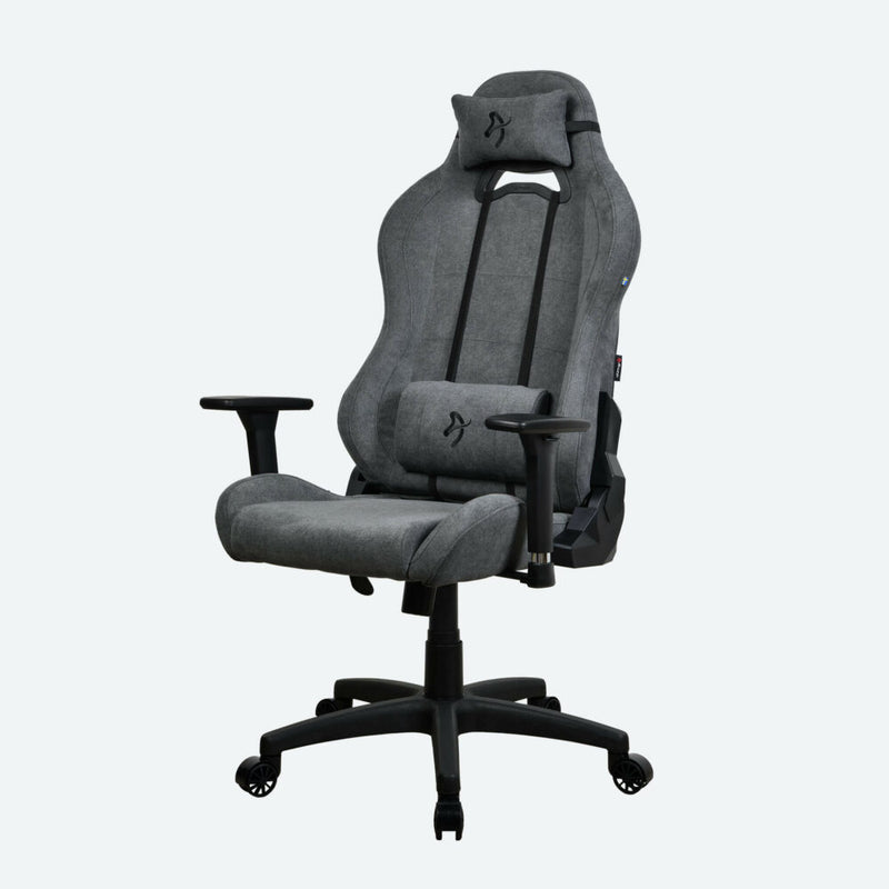 AROZZI Fauteuil de Gaming Torretta SoftFabric - Gris Foncé