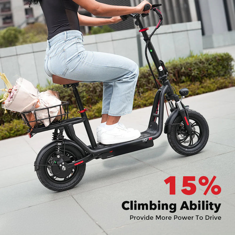 Iscooter i12 Trottinette Electrique avec siège