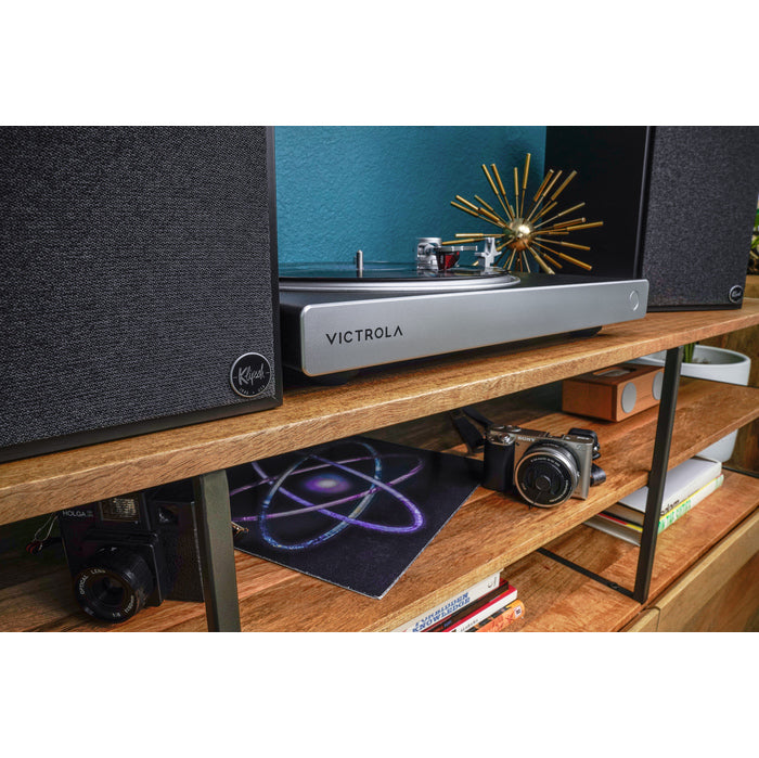 Victrola Platine Vinyle Hi-Res Carbon avec Cellule Ortofon 2M Red – Silver