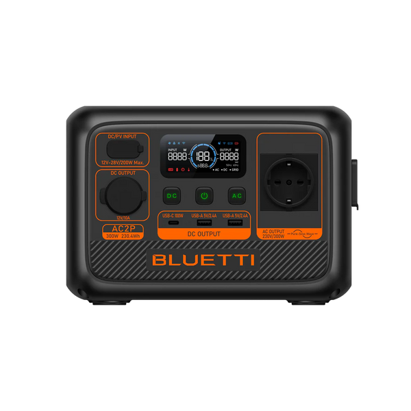 Bluetti AC2P Station Électrique Solaire | 300W 230.4Wh