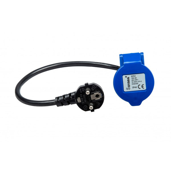 ANTARION Adaptateur P17 - 3 x 2.5mm² / 230V CEE 0.5m (C/50)