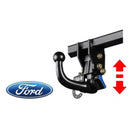 Antarion Attelage fourgon Ford Transit Custom boule démontable col de cygne