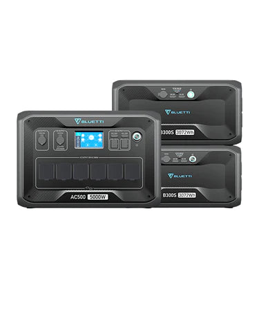 Bluetti AC500 + B300S Batteries de secours domestique | 5000 W / 3072 Wh