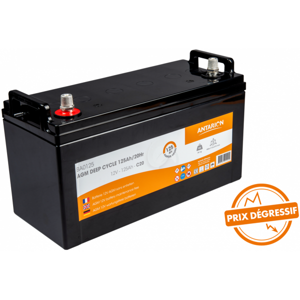 Antarion AGM Battery 125Ah