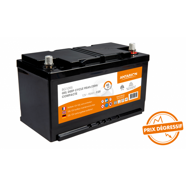 Antarion Batterie GEL 95Ah COMPACTE