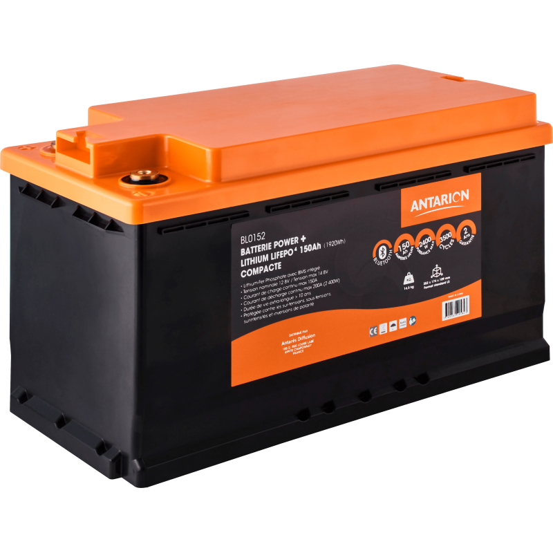 Antarion Batterie LITHIUM POWER + 150Ah