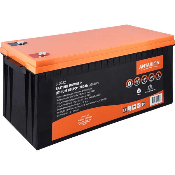 Antarion Batterie LITHIUM POWER + 280Ah