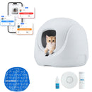 CATLINK Baymax Lite – Litière autonettoyante fermée (gris)