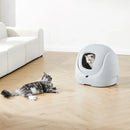 CATLINK Baymax Lite – Litière autonettoyante fermée (gris)
