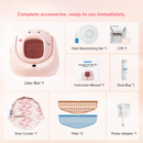CATLINK Baymax Sakura – Litière autonettoyante rose