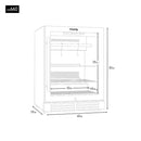 Frigo maturation viande 125L H.Koenig