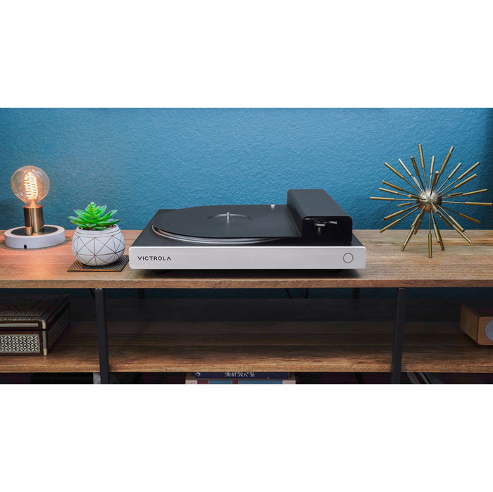 Victrola Platine Vinyle Hi-Res Carbon avec Cellule Ortofon 2M Red – Silver