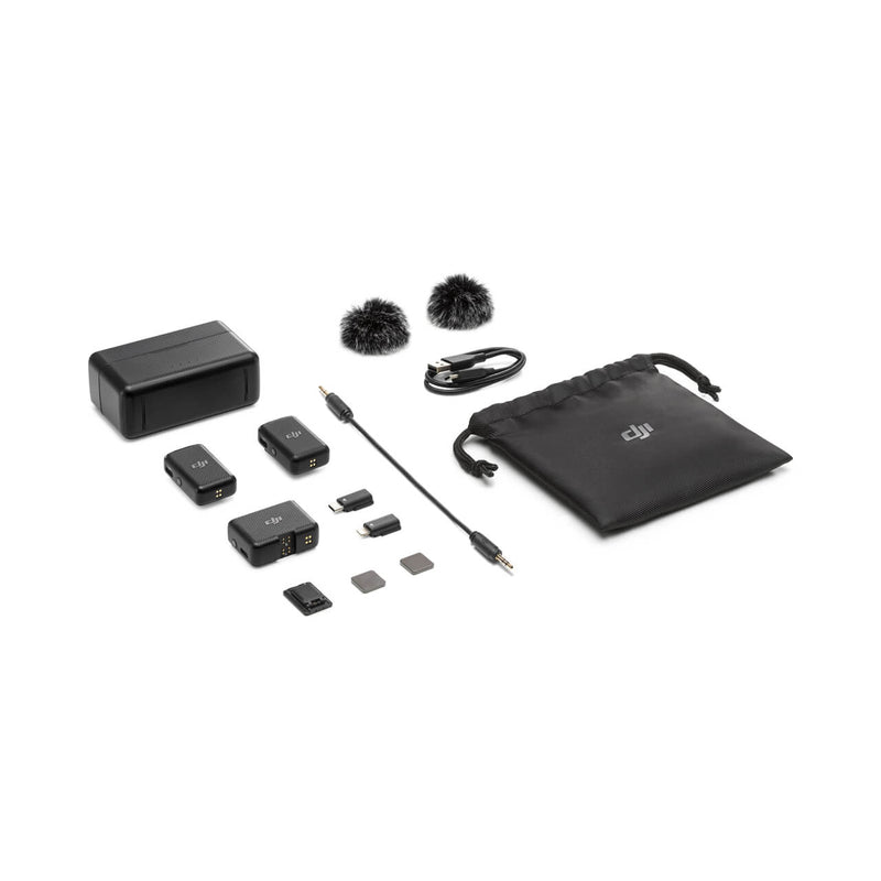 DJI MIC MINI 2 TX + 1 RX + BOÎTIER DE CHARGE