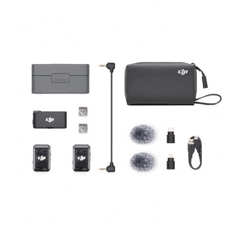 DJI Mic 3  2 TX + 1 RX + Boîtier de charge