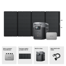 EcoFlow DELTA 2 Max + Panneau solaire 400 W