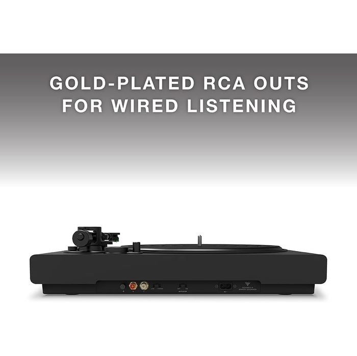 Victrola Platine Vinyle Hi-Res Onyx avec Cellule Audio-Technica AT-VM95E