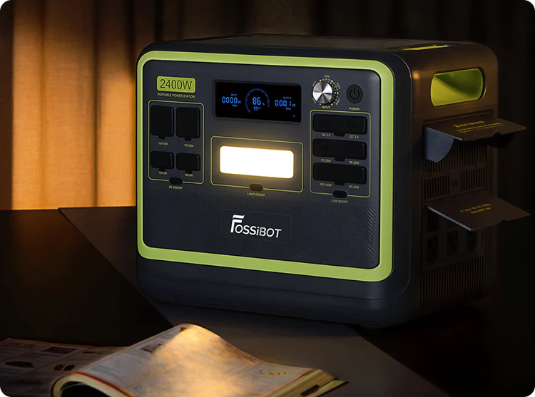 FOSSIBOT Station électrique F2400 | 2400W 2048Wh