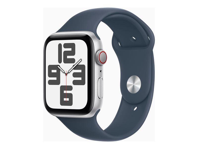Apple Watch SE (GPS + Cellular) 2e génération Boîtier 44 mm aluminium argenté