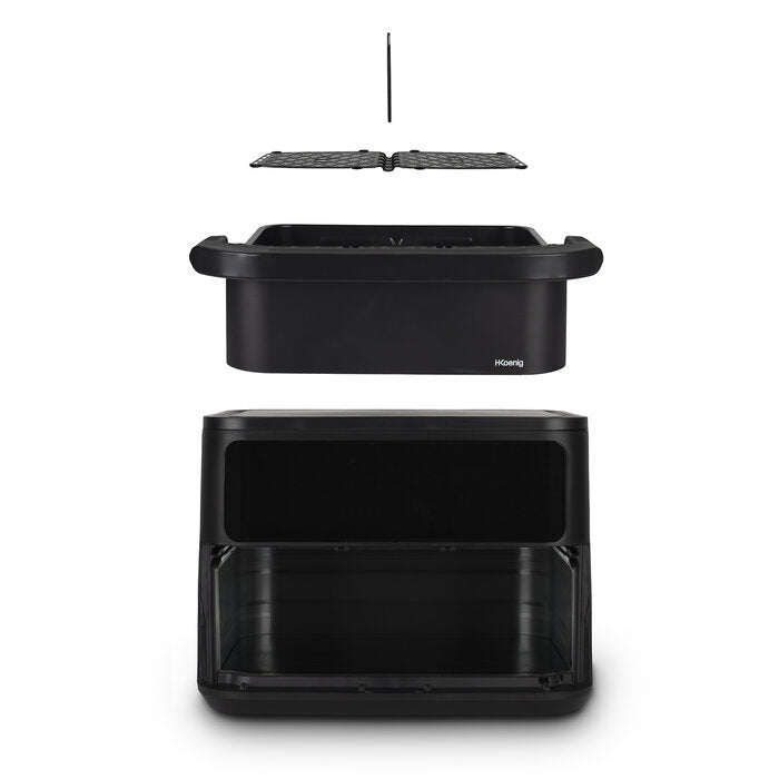 Friteuse sans huile mégazone 10L convertible 2 x 5L H.Koenig