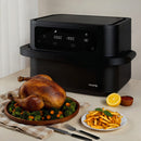 Friteuse sans huile mégazone 10L convertible 2 x 5L H.Koenig