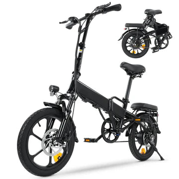 Isinwheel U3 Folding Electric Bike Black