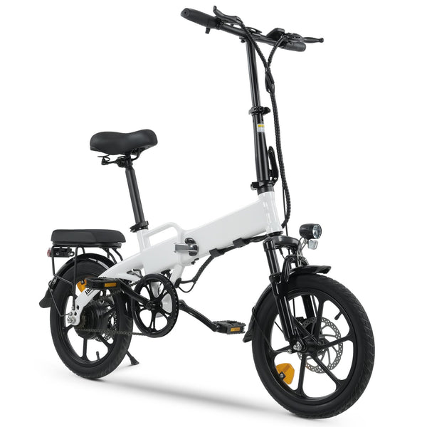 Isinwheel U3 Opvouwbare Elektrische Fiets Wit