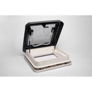 Antarion Lanterneau 40X40cm double vitrage Gris avec ventilation
