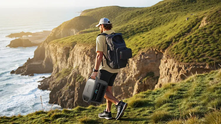 Anker SOLIX C1000X Gen 2 Station électrique portable - Batterie 1024 Wh, Générateur solaire 4x2000W