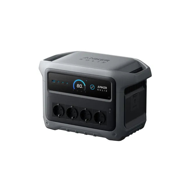 Anker SOLIX C1000X Gen 2 Station électrique portable - Batterie 1024 Wh, Générateur solaire 4x2000W