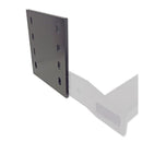 Antarion Plaques d'adaptation vertical 4x55mm pour attelage CC