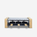 Raclette et pierre à cuire design bois H.Koenig