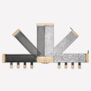 Raclette et pierre à cuire design bois H.Koenig