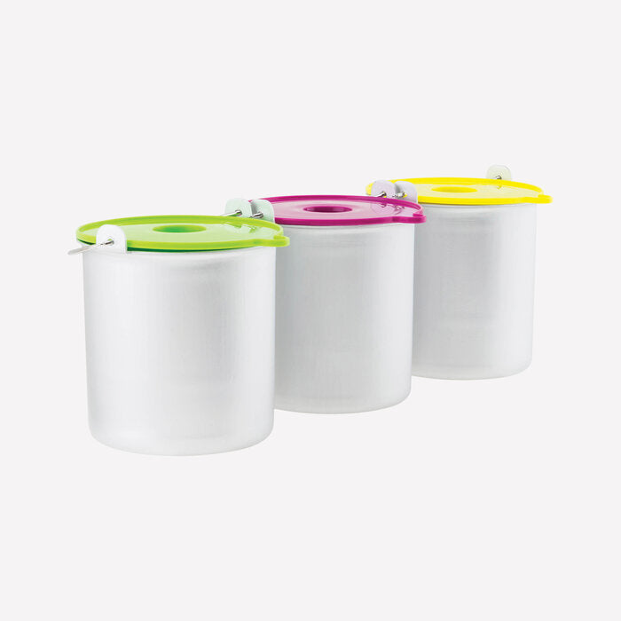 Trois bols pour la turbine à glace HF180 H.Koenig