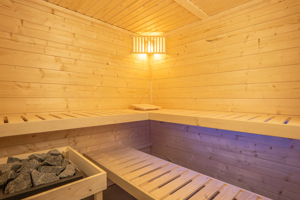 SENTIOTEC SAUNA BASIC CORNER SET-080-0462