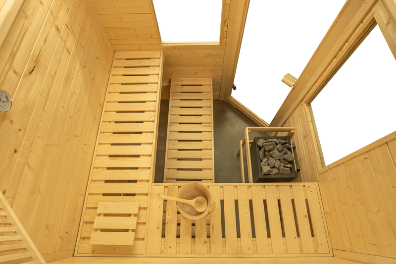 SENTIOTEC SAUNA BASIC CORNER SET-080-0462