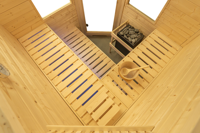 SENTIOTEC SAUNA BASIC CORNER SET-080-0462