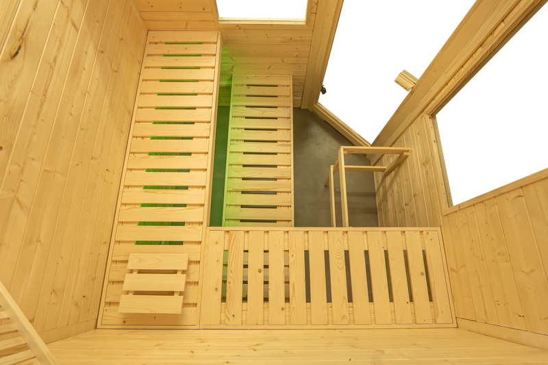 SENTIOTEC SAUNA BASIC CORNER SET-080-0462