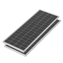 VEVOR Kit Solaire Complet Hors Réseau 200 W 12 V 2 Panneaux Solaires Monocristallins 100 W, Batterie LiFePO₄ 12,8 V 50 Ah, Contrôleur de Charge 40 A, Onduleur 800 W, pour Camping-car, Maison, Bateau - image 12