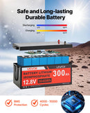 VEVOR Kit Solaire Complet Hors Réseau 800 W 12 V 4 Panneaux Solaires Monocristallins 200 W, Batterie LiFePO₄ 12,8 V 300 Ah, Contrôleur de Charge MPPT 60 A, Onduleur 2000 W, pour Camping-car, Maison - image 5