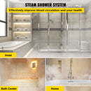VEVOR Générateur de Vapeur Sauna 9 kW, Générateur de Vapeur Douche Bain de Maison de 9 m³, Plage de Température 35 ℃ - 55 ℃ avec Réservoir d'Eau 6 L, Moniteur LED, Drain Manuel, pour Hammam Domicile - image 7