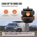VEVOR Kit de Suspension Pneumatique Compatible avec Ford F250/F350 2WD 4WD 1999-2004 et Ford F250/F350 2WD 4WD 2008-2010, Ressort Pneumatique Charge 2268 kg, Pression 5-100 PSI, Absorption des Chocs - image 4