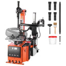 VEVOR Démonte-Pneu 1100W Machine à Pneus avec Bras d'Assistance Indépendant, Serrage Extérieur 12"-22", Intérieur 12"-26", Largeur de Jante Jusqu'à 15", Commande à Pédale, Atelier Réparation et Garage
